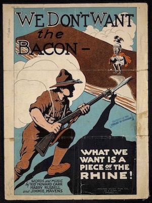 We Don’t Want the Bacon, What We Want is a Piece of the Rhine